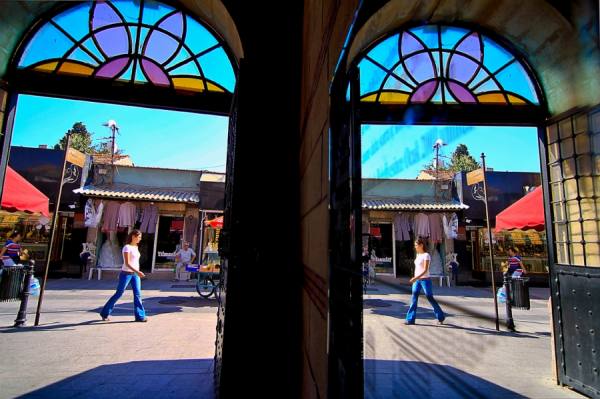 Photograph Celal Erdem  Mirrored Marketplace on One Eyeland